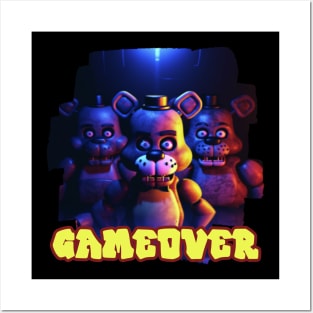 game over Posters and Art